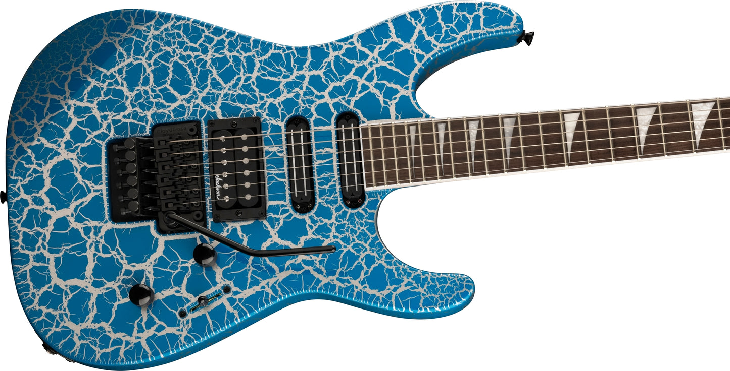 Jackson Frost Byte Crackle X Series Soloist SL3X DX Electric Guitar