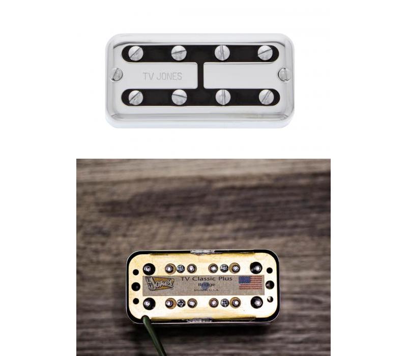 TV Jones Thunder’Tron Universal Mount Bridge Pickup - Chrome, NEW