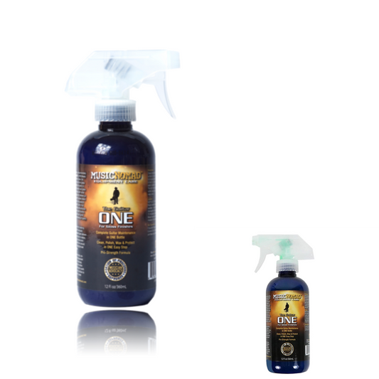 Music Nomad The Guitar One - All in 1 Cleaner, Polish & Wax 12 oz.Tech Size -NEW