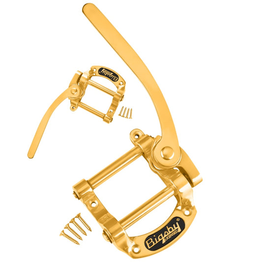 Licenced Bigsby B50 Gold Vibrato For flat top solid body guitars