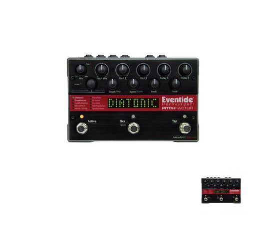PitchFactor Harmonzier Pedal 10 Signature Algorithms Stompbox Eventide
