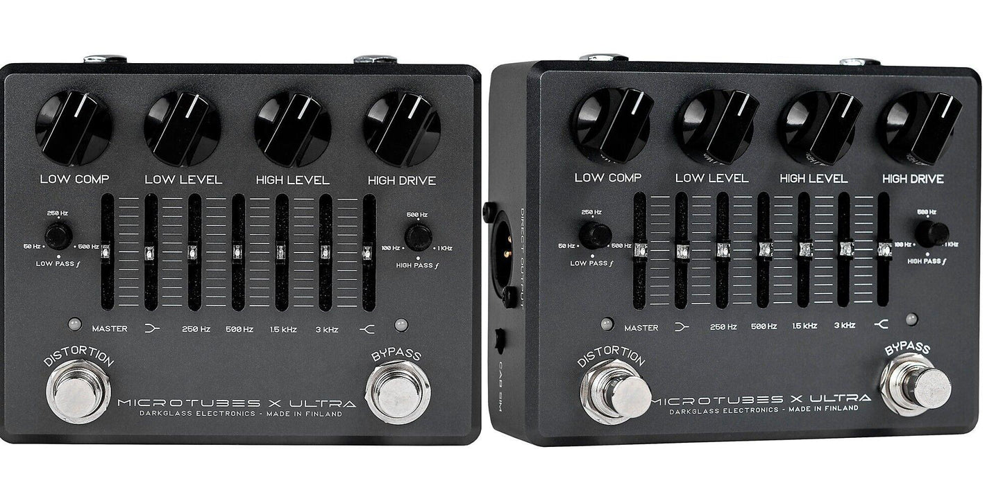 Darkglass Microtubes X Ultra Bass Preamp Pedal - New