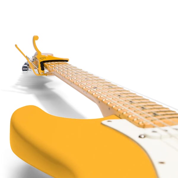 Kyser x Fender Quick-Change Guitar Capo - Butterscotch Blonde-NEW