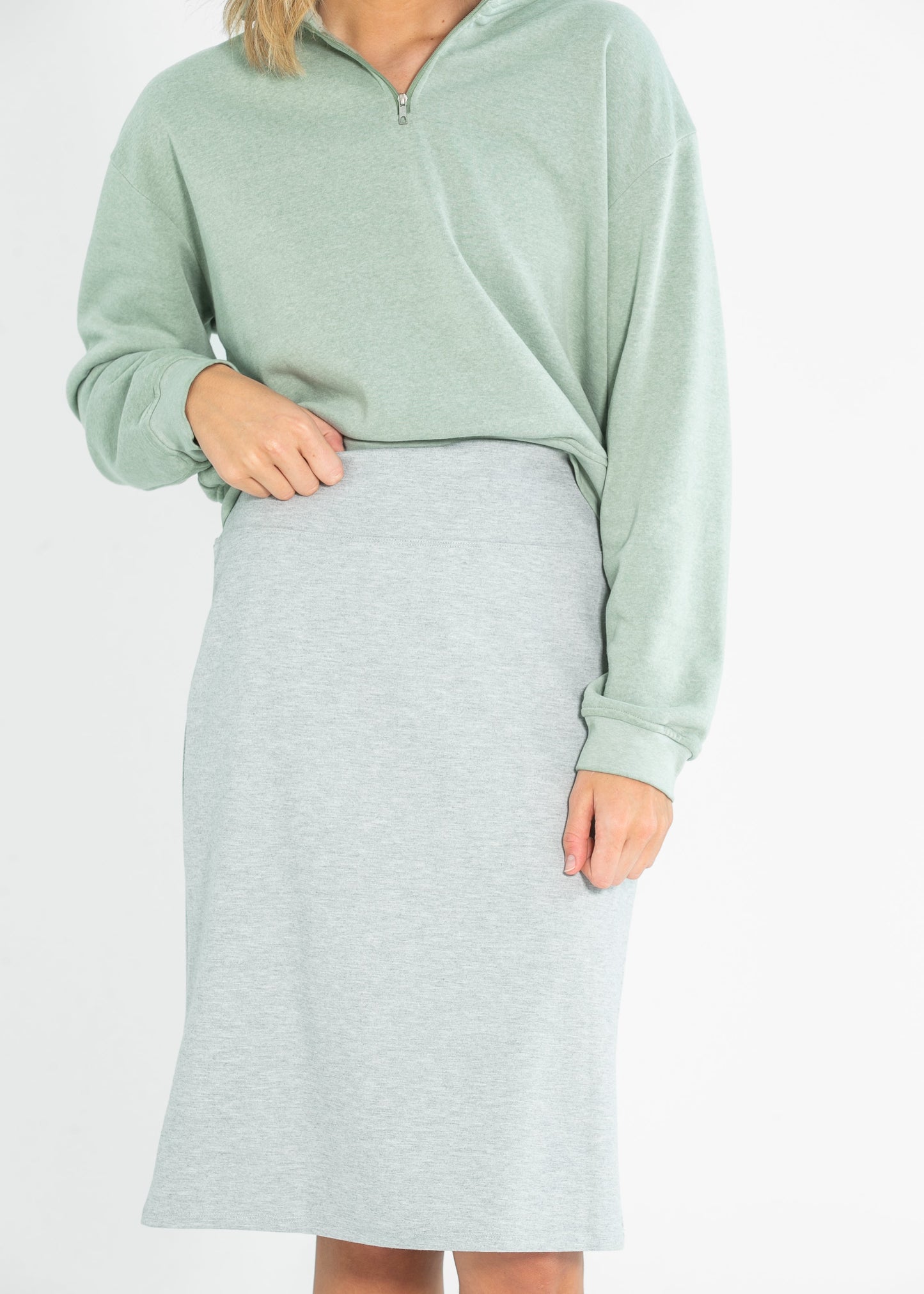 Quinn Knit Midi Skirt