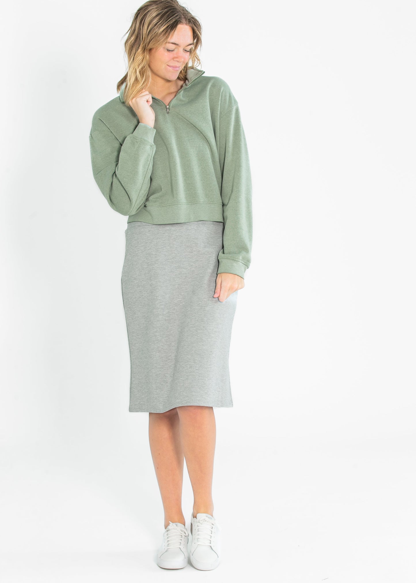 Quinn Knit Midi Skirt