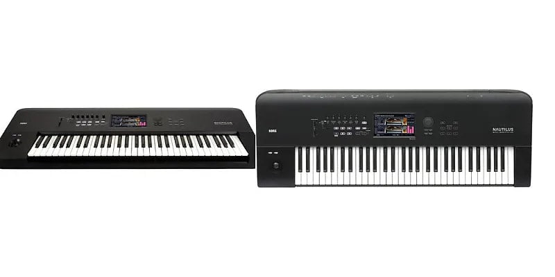 Korg Nautilus 61-key Synthesizer Workstation with 2200 Sounds