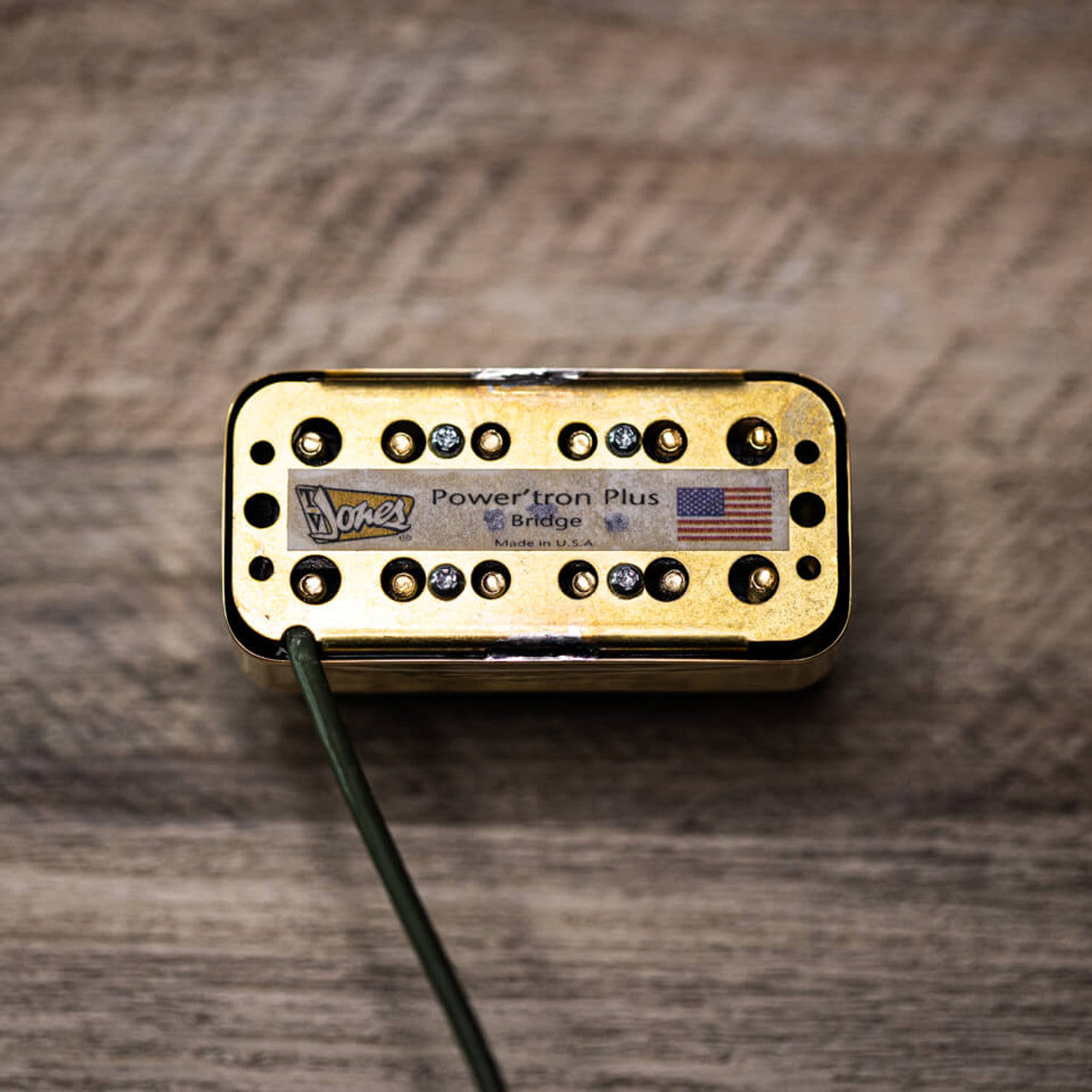 TV Jones Power'Tron Plus Bridge Humbucker Pickup - Chrome - New