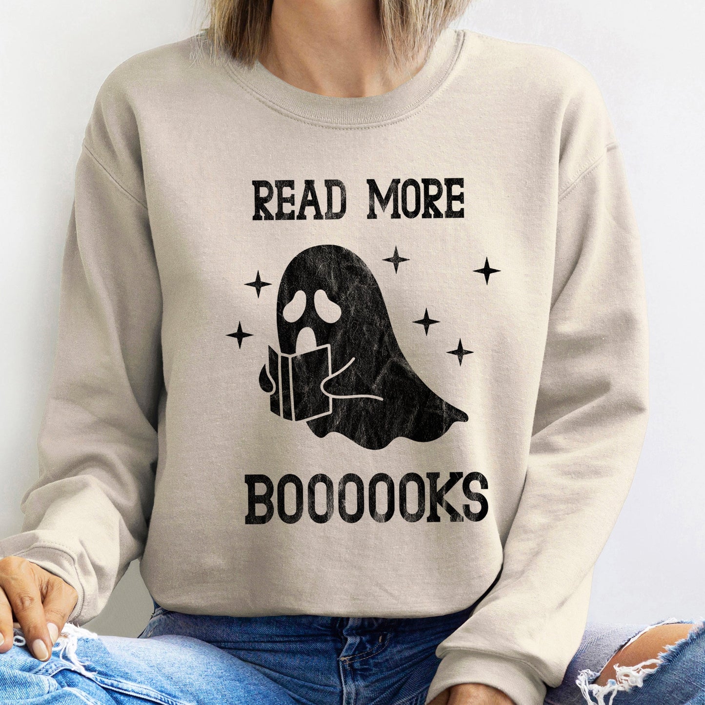 Read More Books Vintage Halloween Sweatshirt