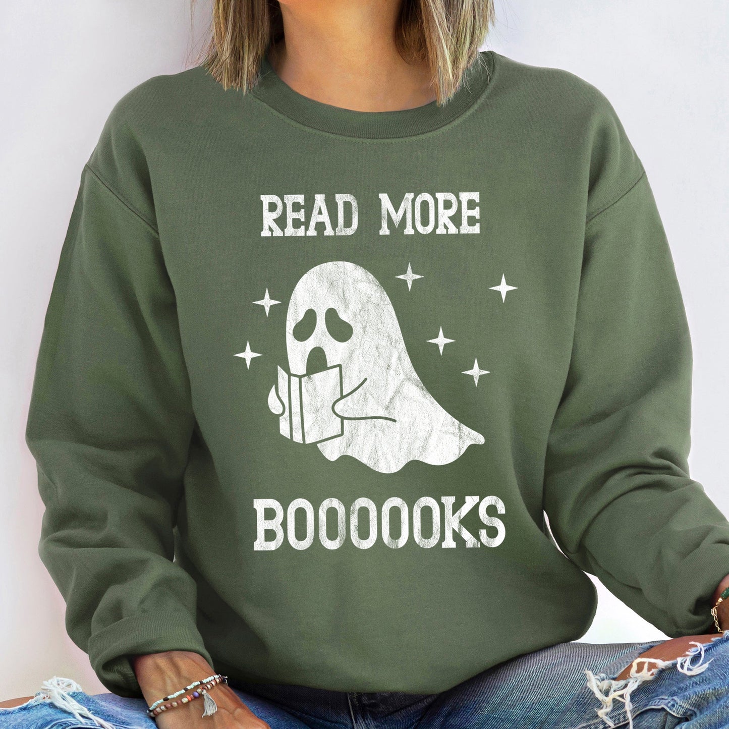 Read More Books Halloween Sweatshirt