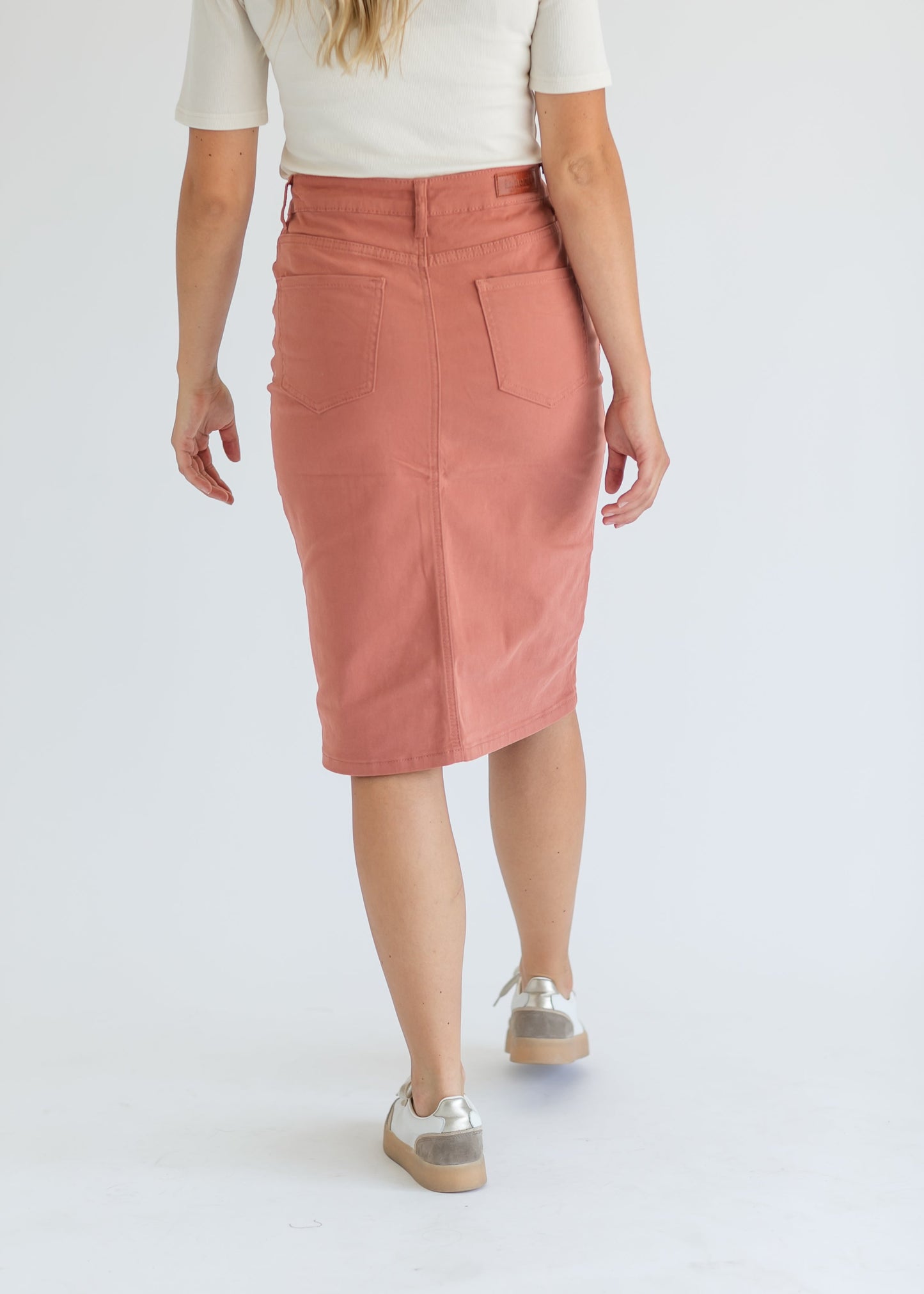 Remi Denim Midi Skirt