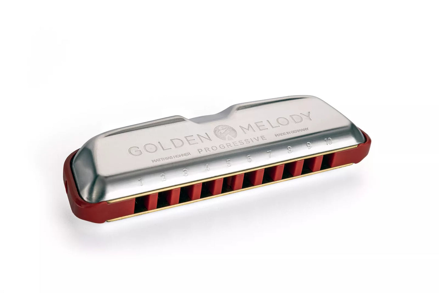 Golden Melody Key of C Diatonic Harmonica Version 2 Hohner