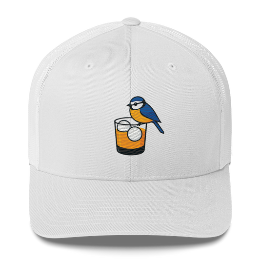 Trucker Cap Mesh Back Six-Panel Birdie Juice LXIX Golf Club