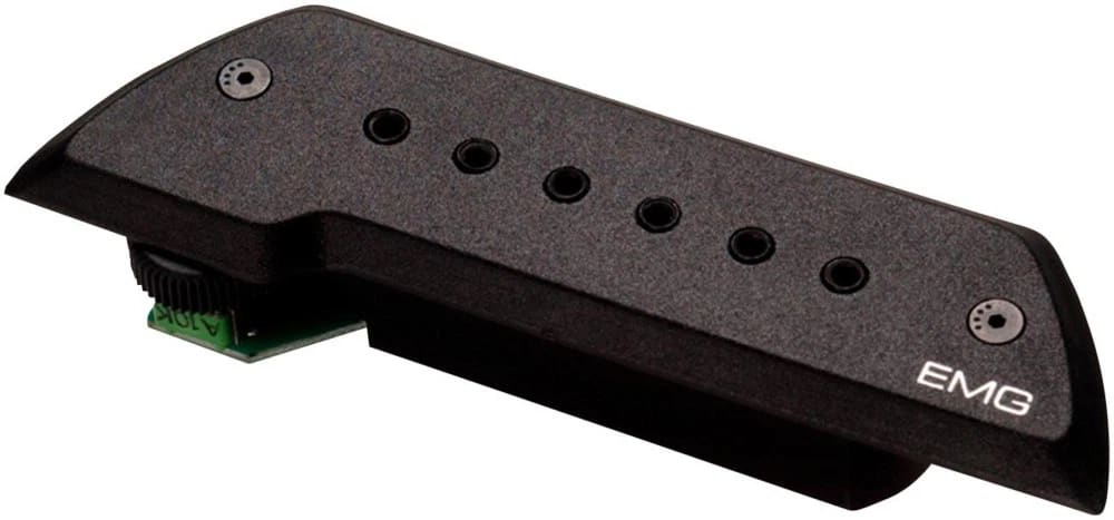 EMG ACS Acoustic Guitar Pickup Active Soundhole Pickup Black