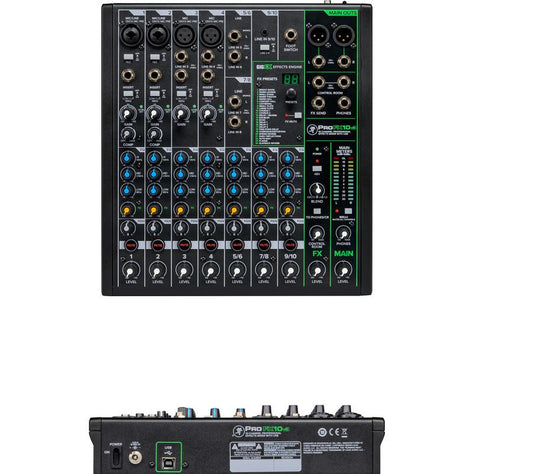 Mackie ProFX10v3 10-channel Mixer with USB and Effects