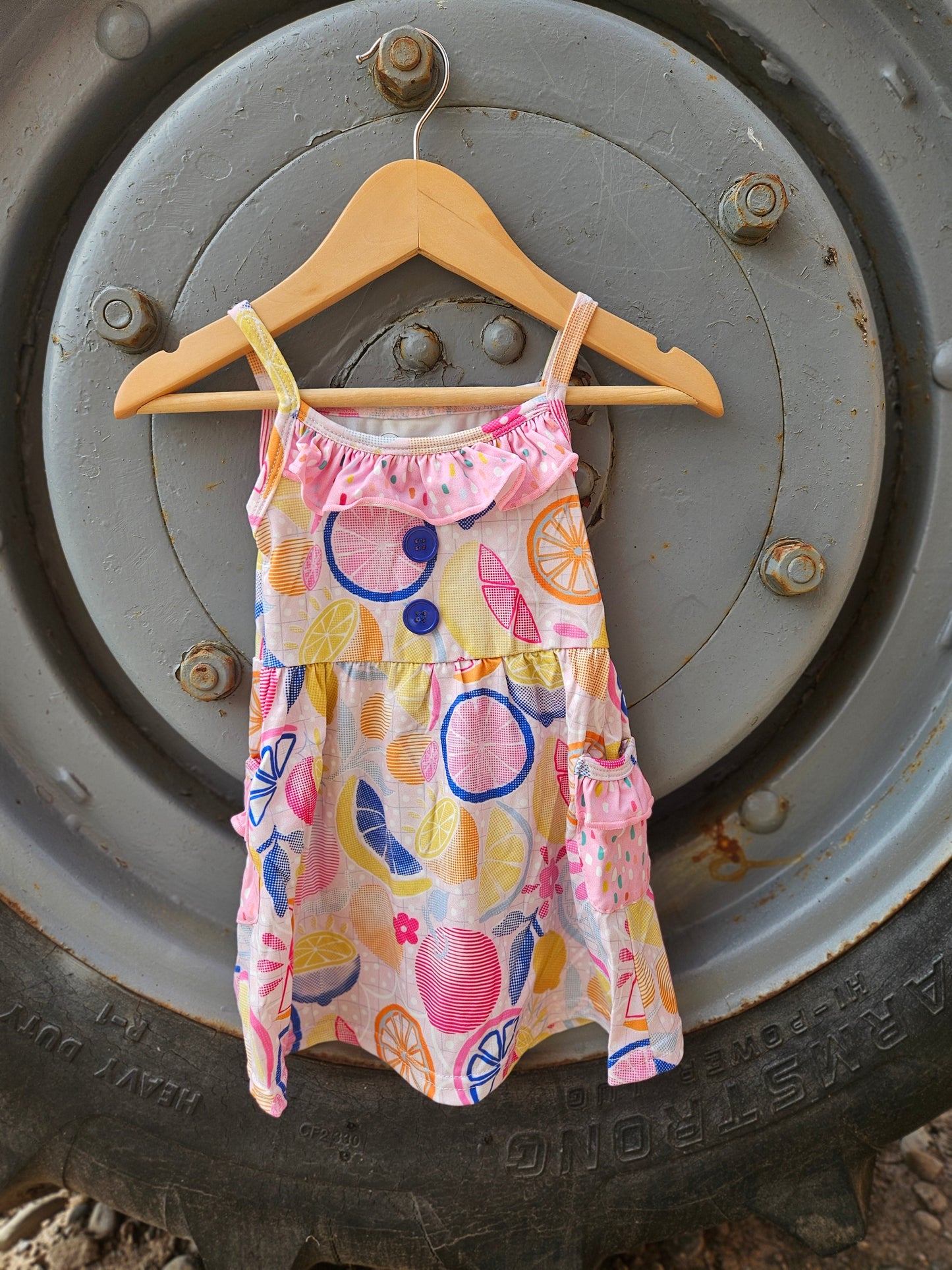 Summer Fruit Playful Dress
