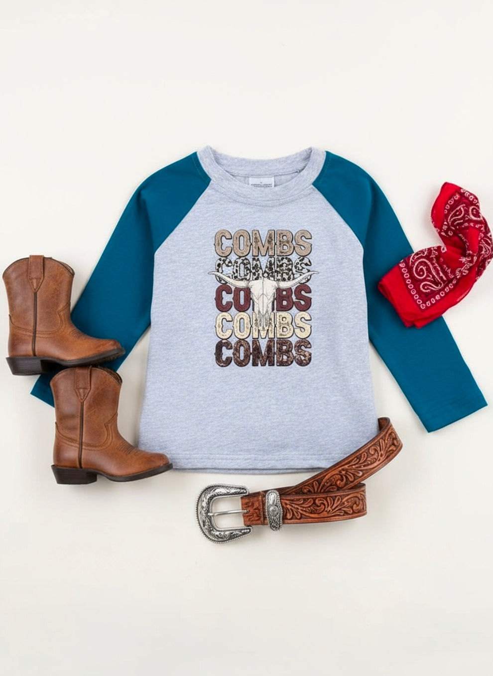Combs Reglan Shirt Cowboy Style Country Chic Baby Co