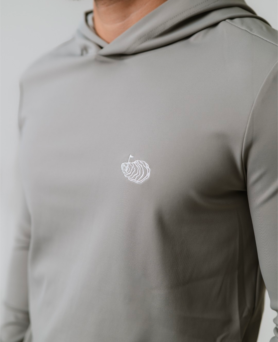 Athletic Fit Quick Dry Hoodie with Embroidered Logo On Par Performance
