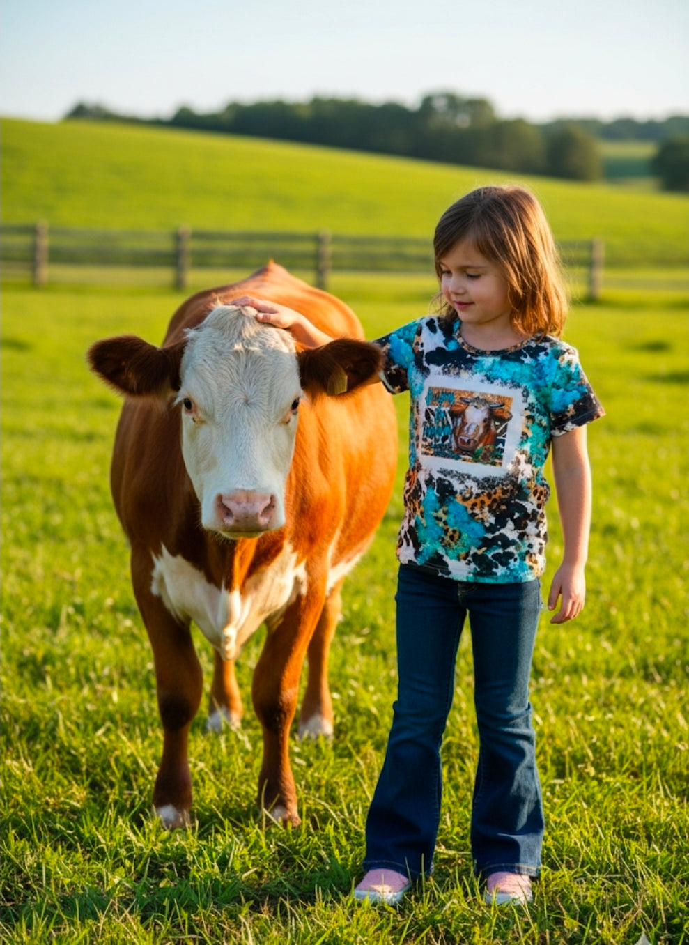 Heifers Be Trippin' Farm Humor T-Shirt Country Chic Baby Co