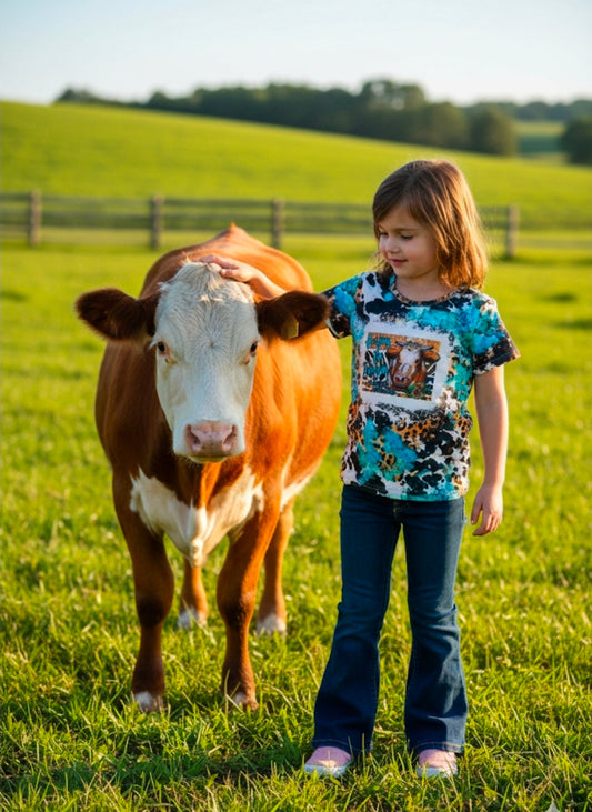 Heifers Be Trippin' Farm Humor T-Shirt Country Chic Baby Co