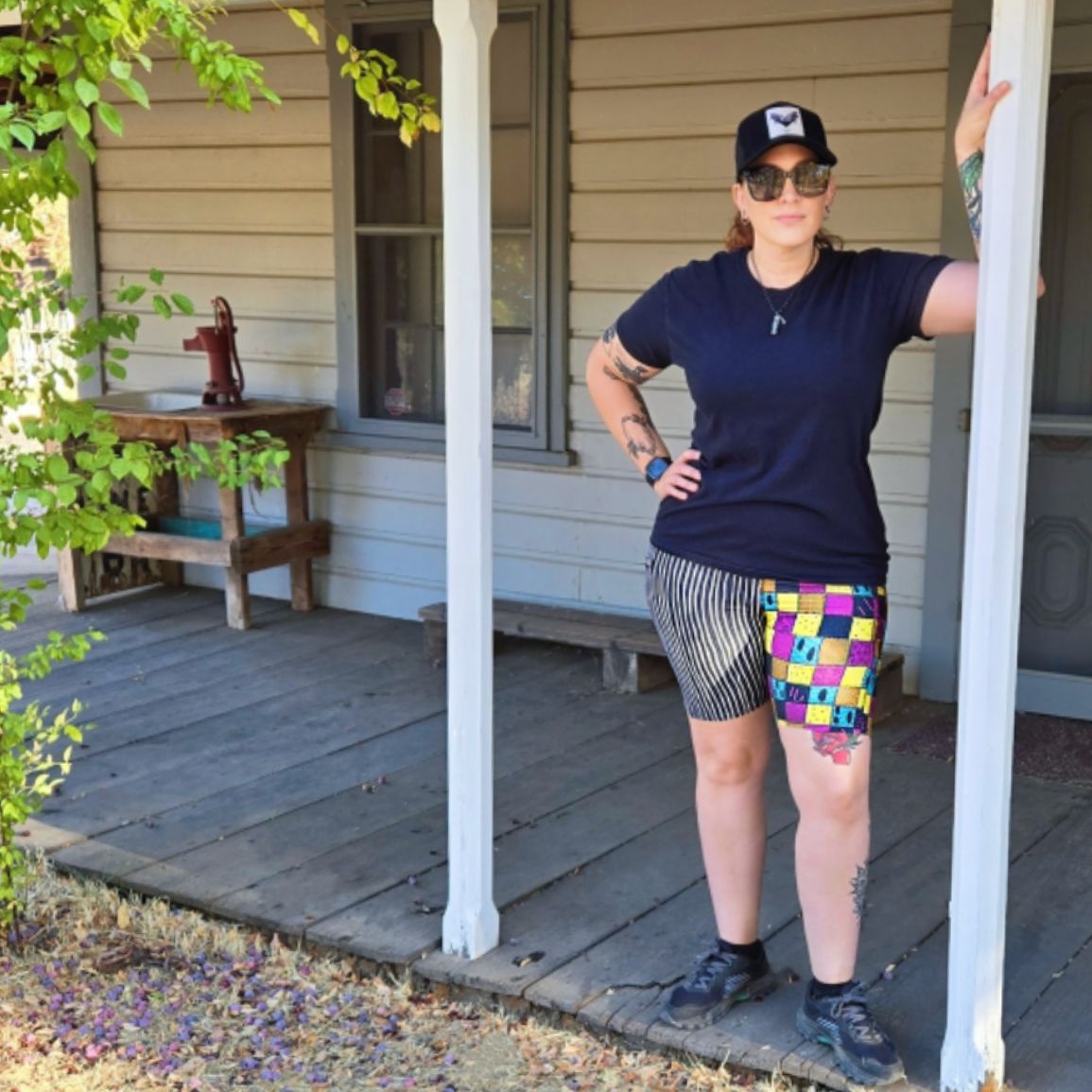 Jack & Sally Halloween Couple (Unique Exclusive) Pocket Biker Shorts - High-quality Handcrafted Vibrant Bike Shorts