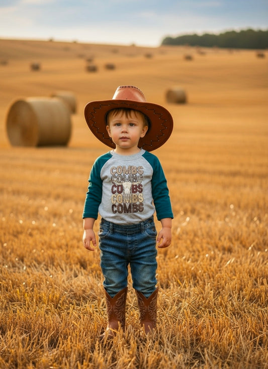 Combs Reglan Shirt Cowboy Style Country Chic Baby Co