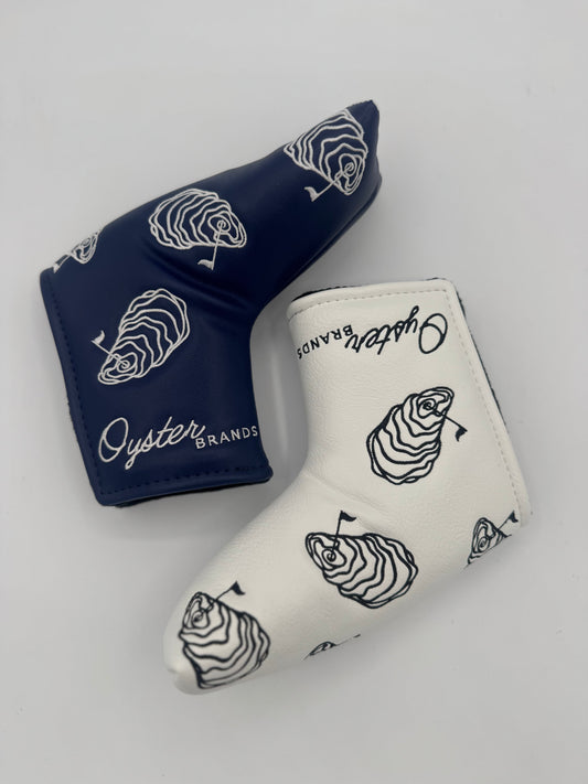 Blade Leather Magnetic Closure Putter Cover Oyster Brands