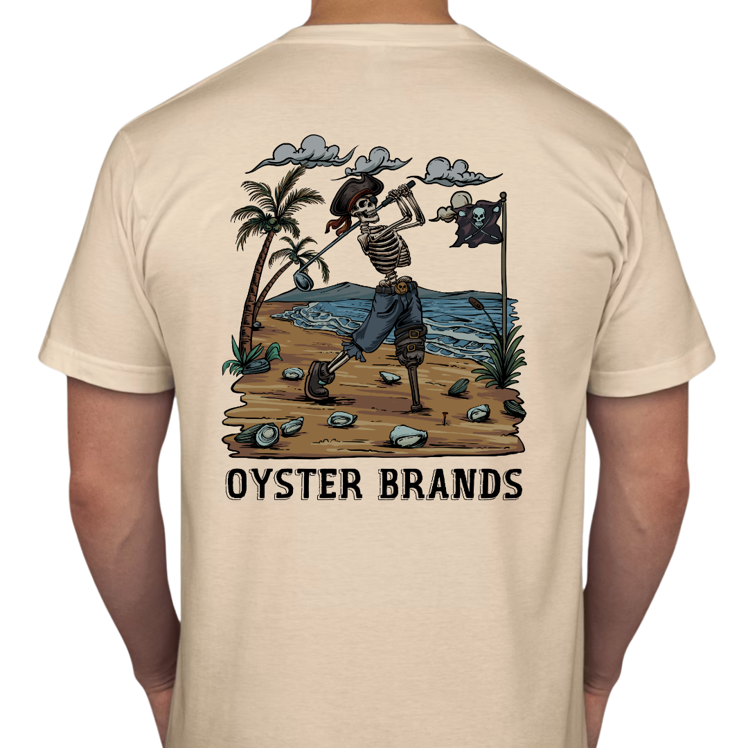 Captain Hooks Tee Oyster Brands