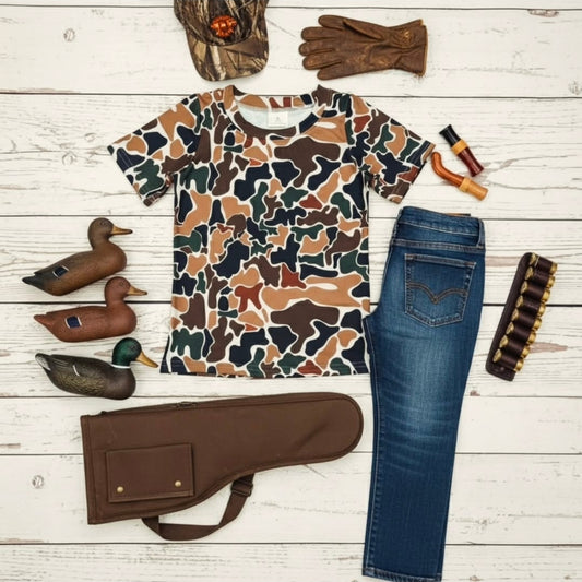 Duck Camo Built-in Duck Calls Shirt