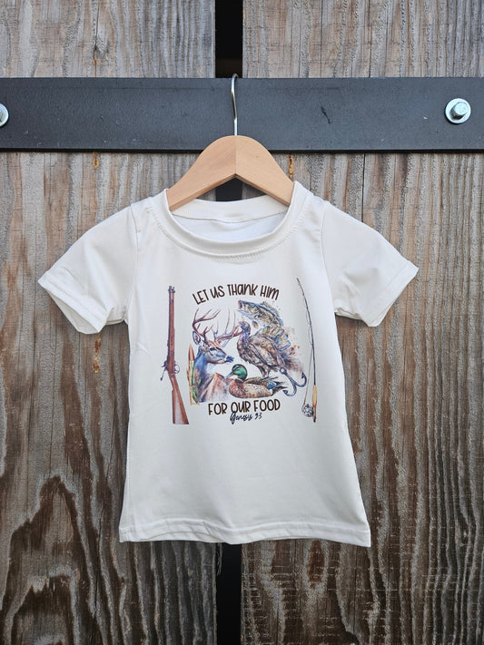 Let Us Thank Him Genesis 9:3 Shirt Country Chic Baby Co