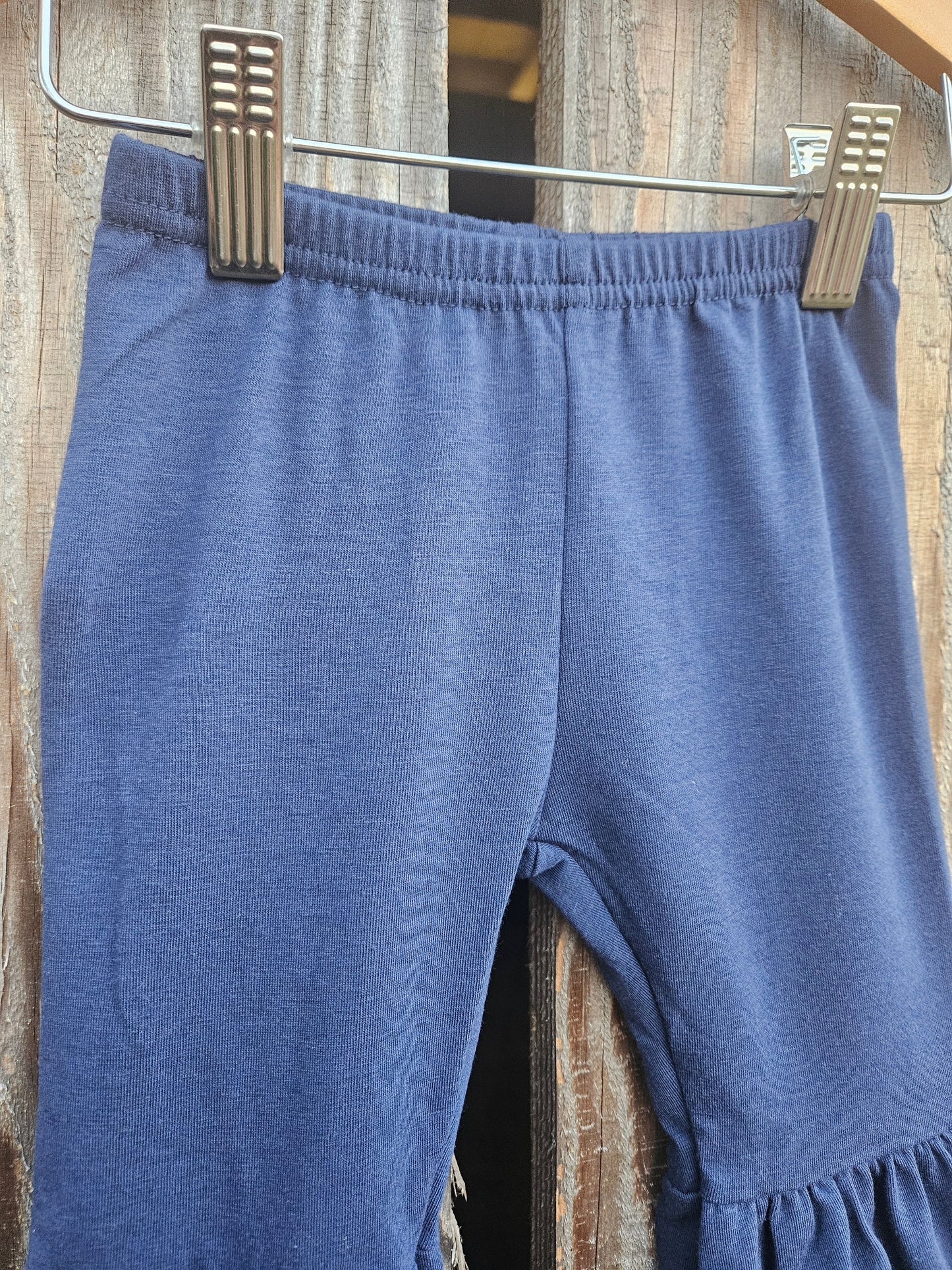 Blues Bell Bottoms Navy Blue Cotton/Spandex Bell Bottoms Country Chic Baby Co