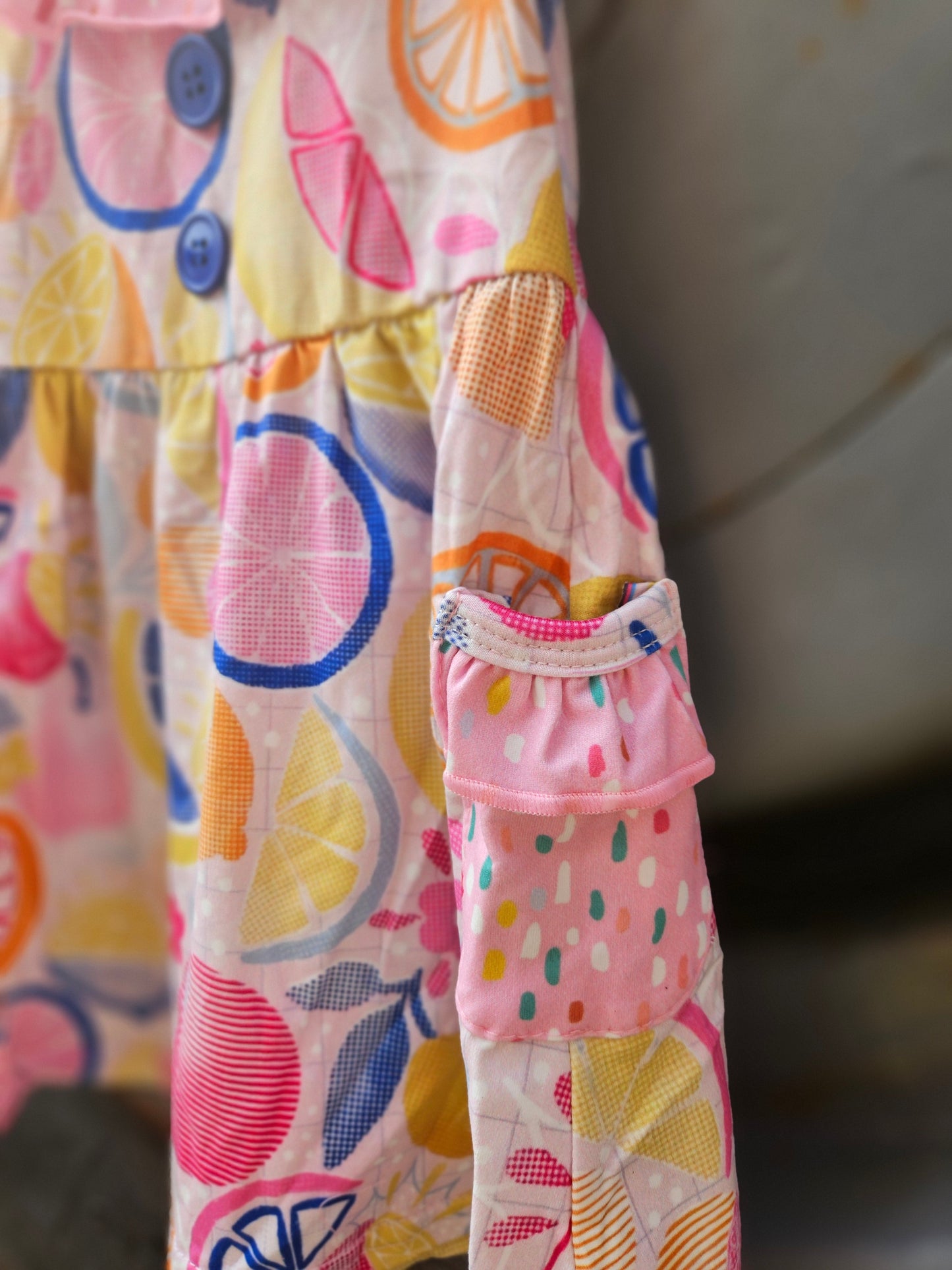 Summer Fruit Playful Dress