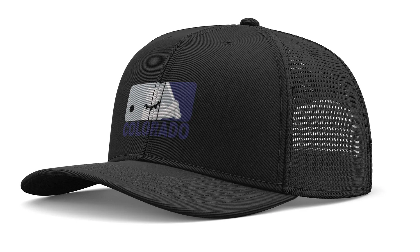 Colorado Baseball Edition Dancing Bear Logo Trucker Cap The Ballpark Collection