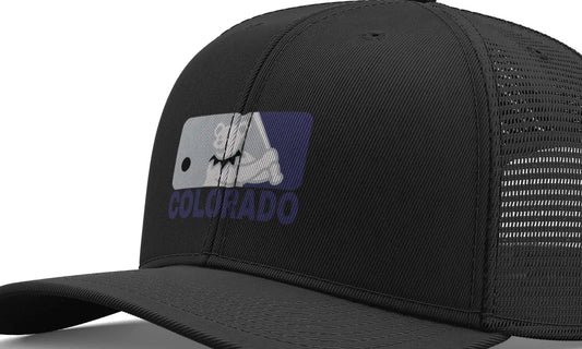 Colorado Baseball Edition Dancing Bear Logo Trucker Cap The Ballpark Collection