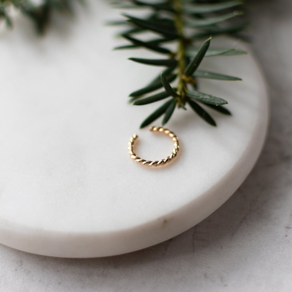 Rope 14k Gold Filled Ear Cuff Jewelry Sela Designs