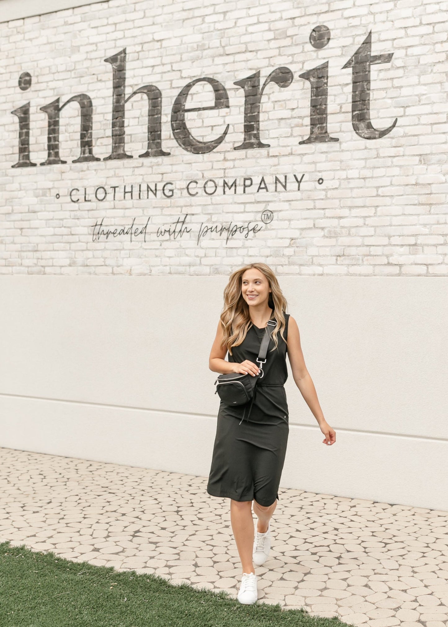 Sleeveless Athletic Midi Dress Rory by Inherit Co.