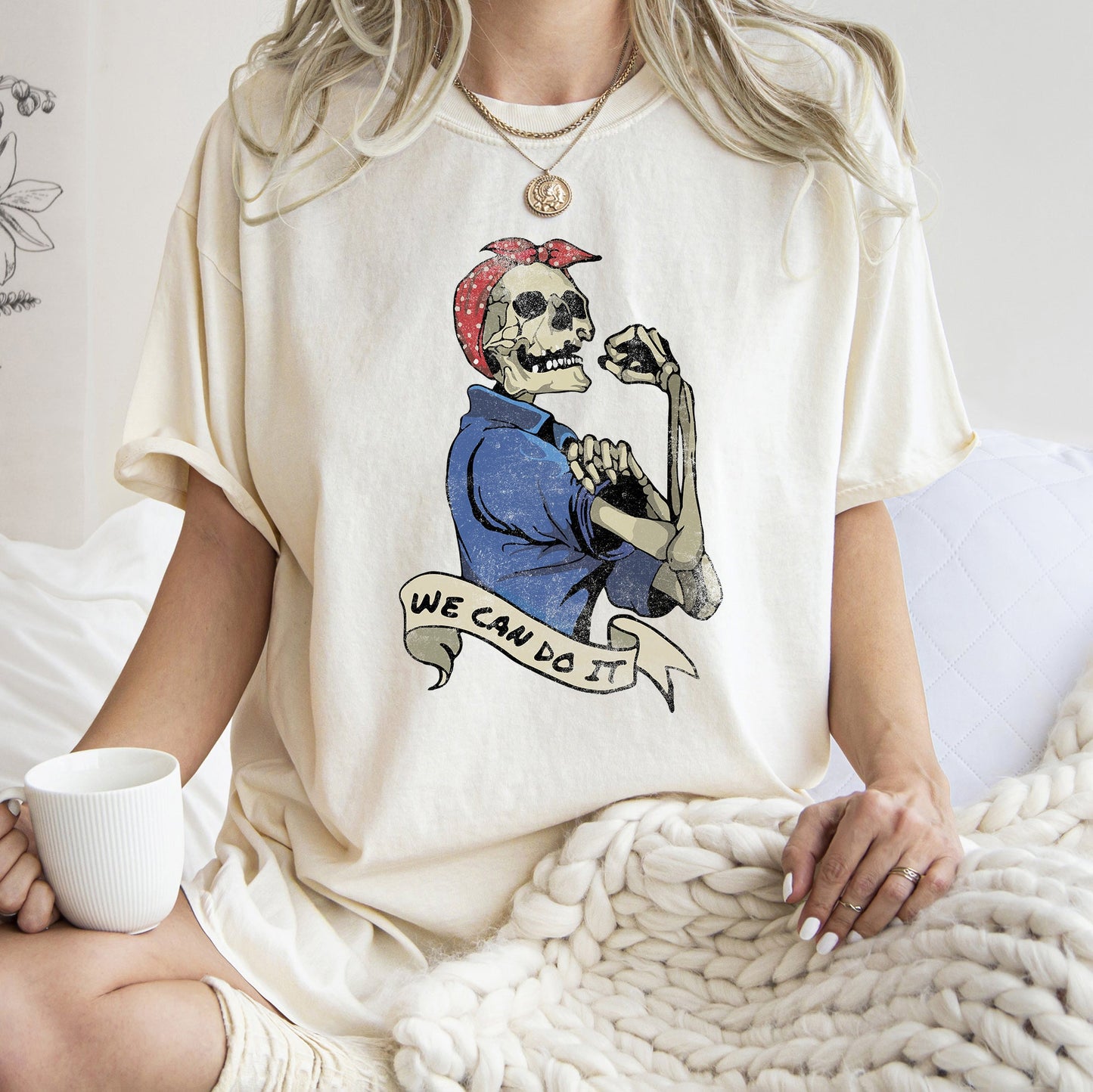 Rosie the Riveter We Can Do It Retro Halloween Comfort Colors Tshirt