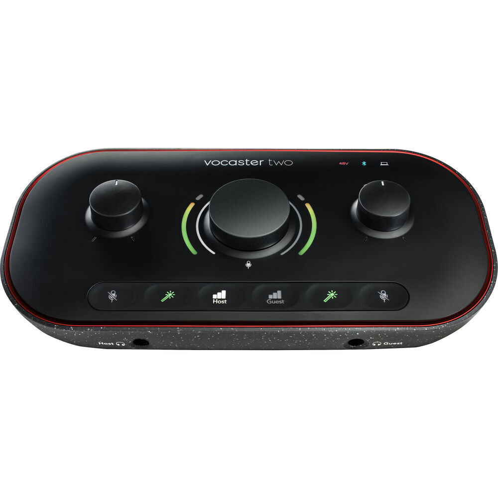 Focusrite Vocaster Two USB-C Podcasting Audio Interface