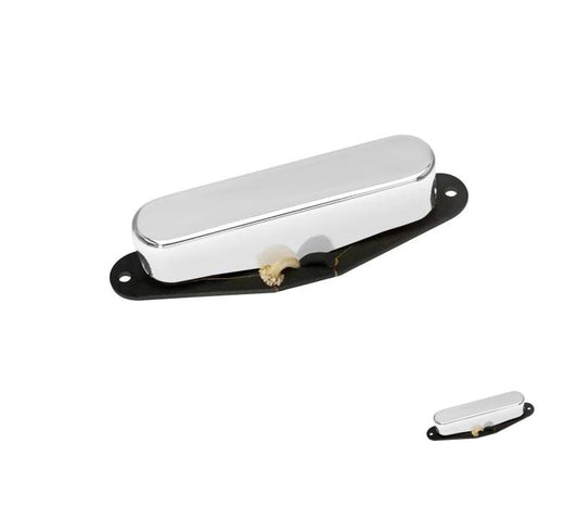 DiMarzio Area T Single Coil Neck Strat Pickup Chrome DP417
