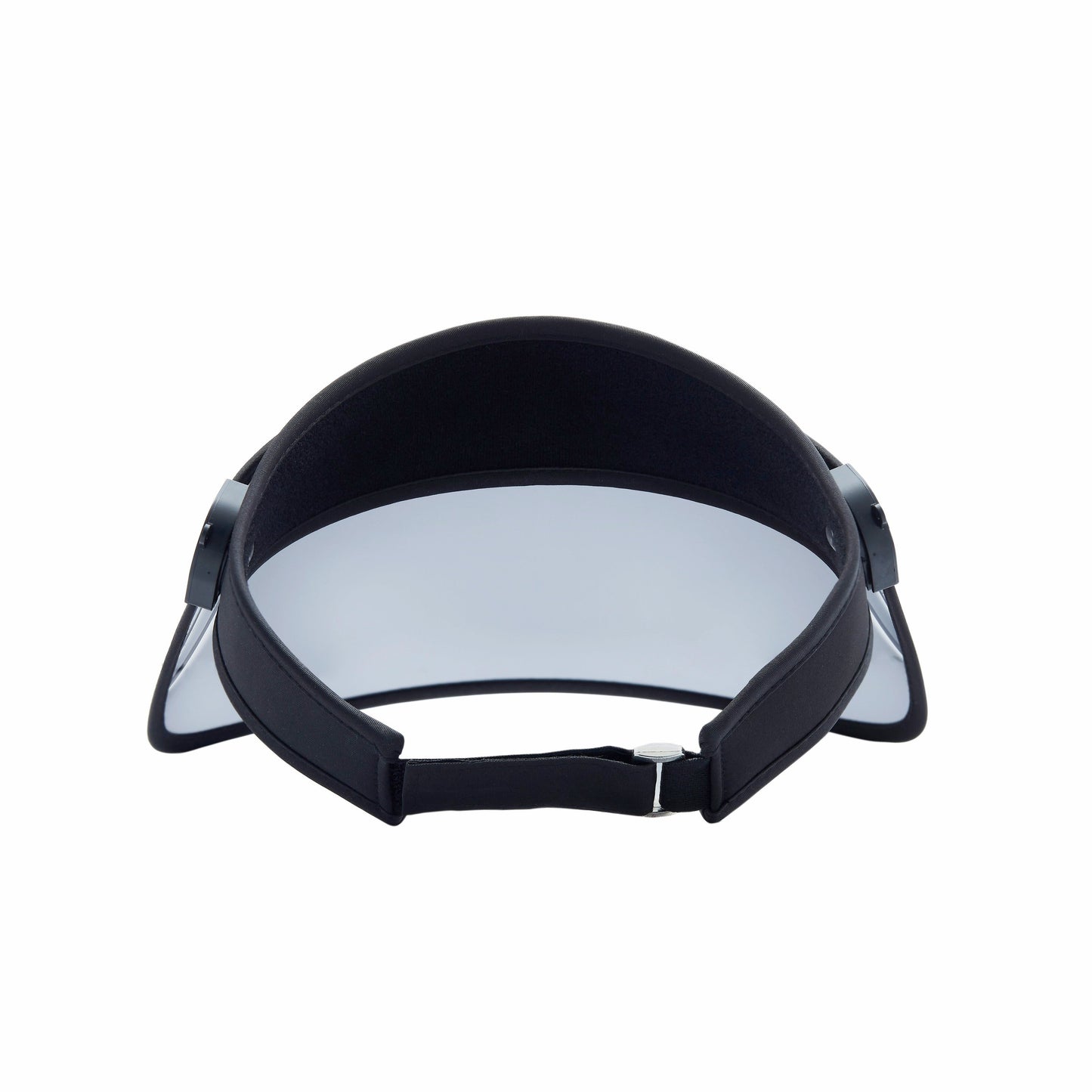 Black Transparent Visor Adjustable Comfort Strap Dorado
