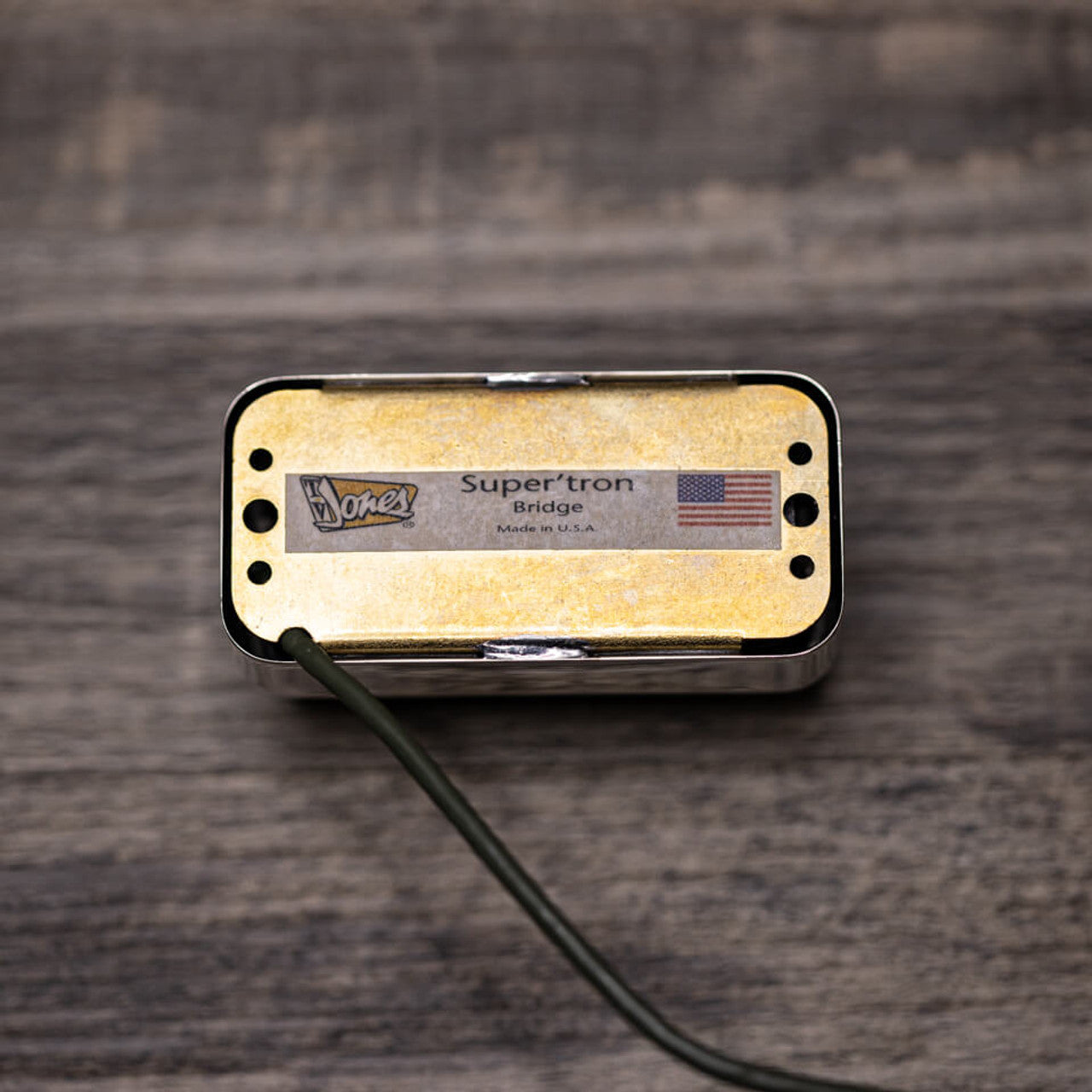 TV Jones Super Tron Humbucker Universal Mount Bridge Pickup - Nickel -NEW