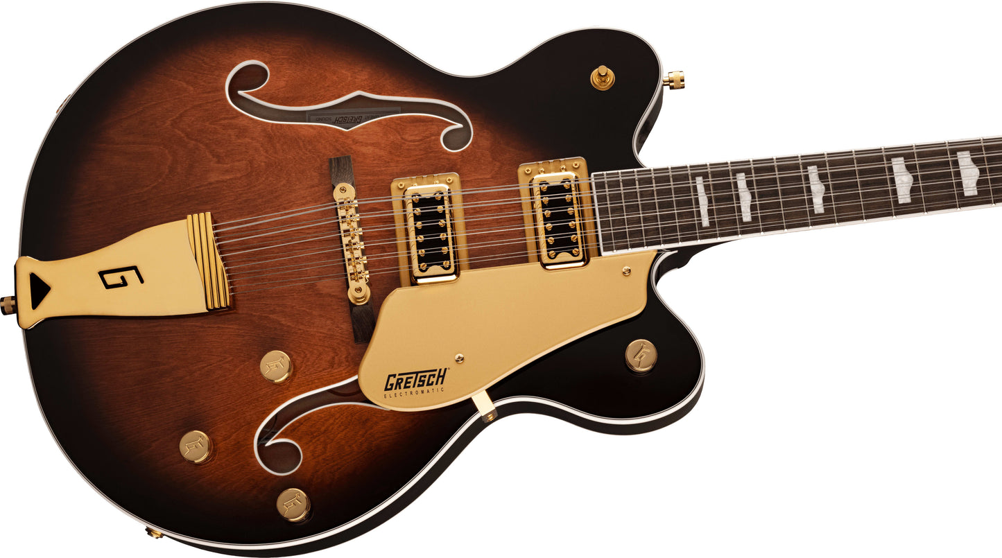 Electromatic Classic Hollowbody 12-string Guitar Single Barrel Burst Gretsch G5422G-12