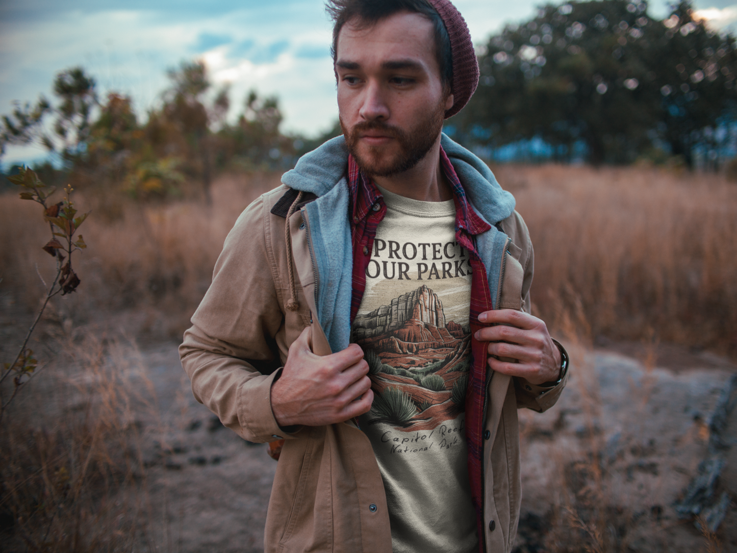 Protect Our Parks Capitol Reef National Park Unisex Fit Soft T-Shirt