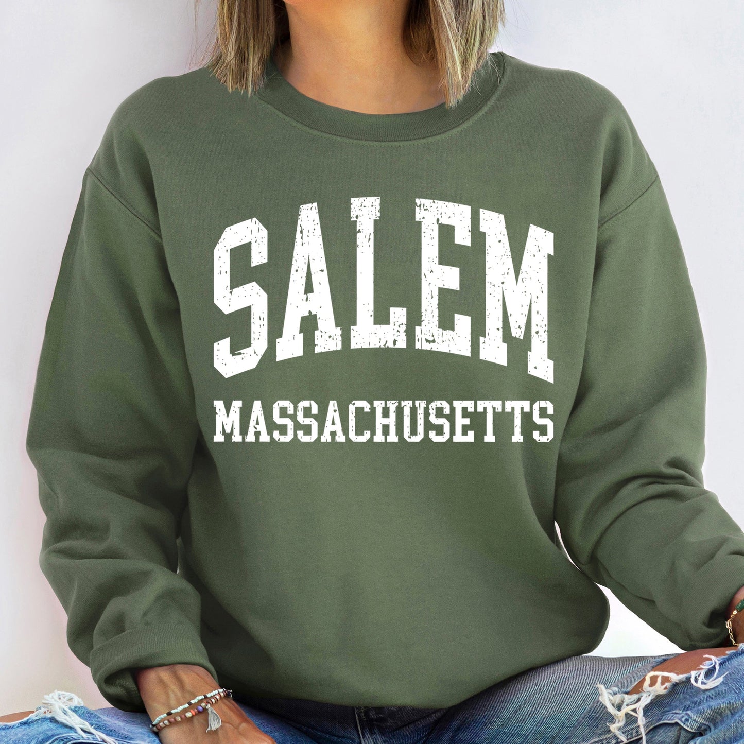 Salem Massachusetts Halloween Sweatshirt