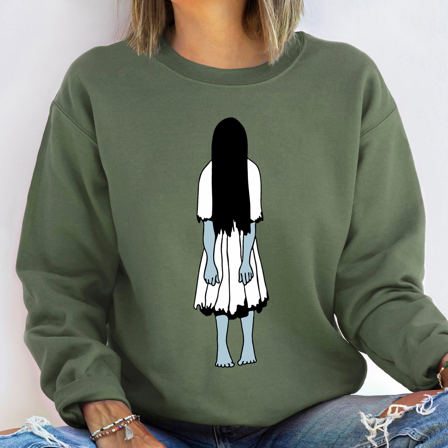 Samara Vintage Halloween Sweatshirt