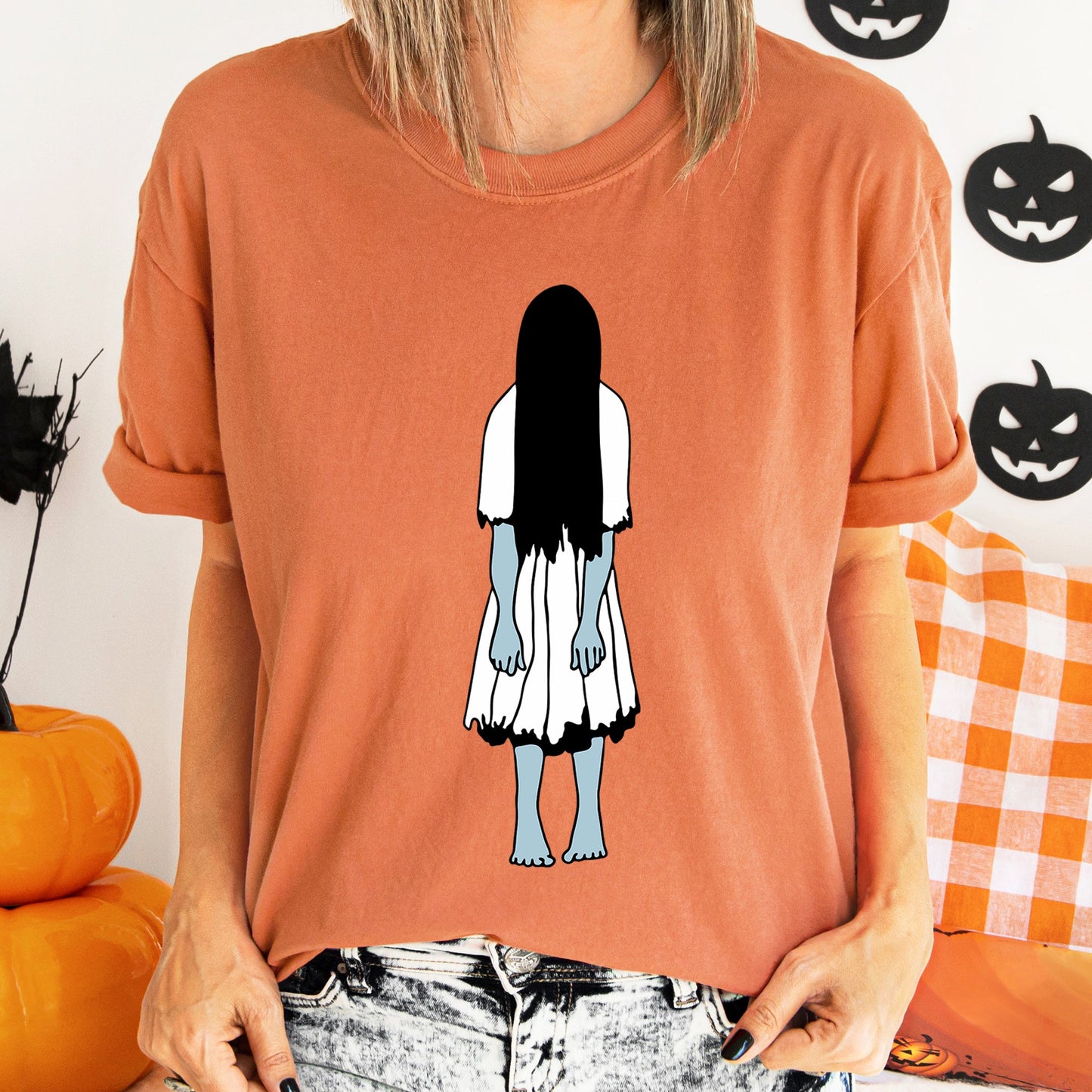 Samara Retro Halloween Comfort Colors Tshirt