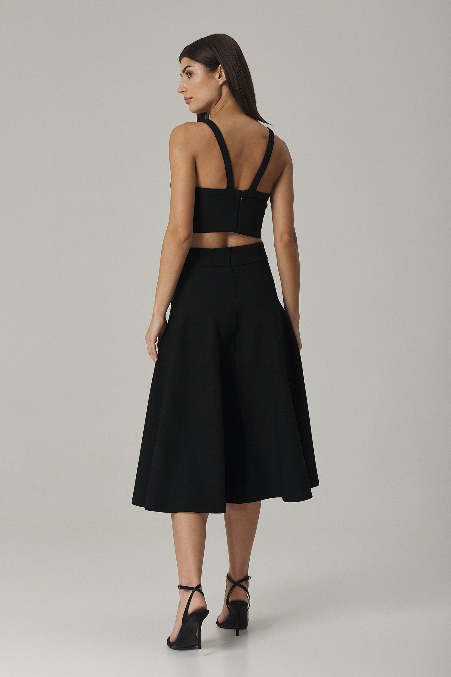 AMANDA KNITTED BRALETTE IN BLACK