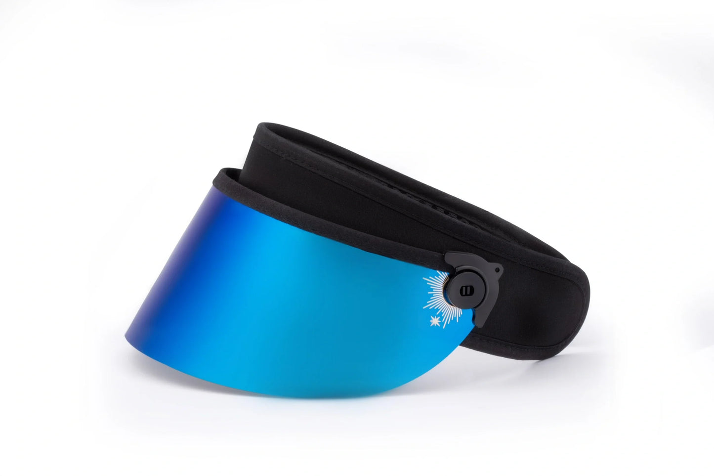 Electric Blue Mini Visor Adjustable Sun Protection Sasi