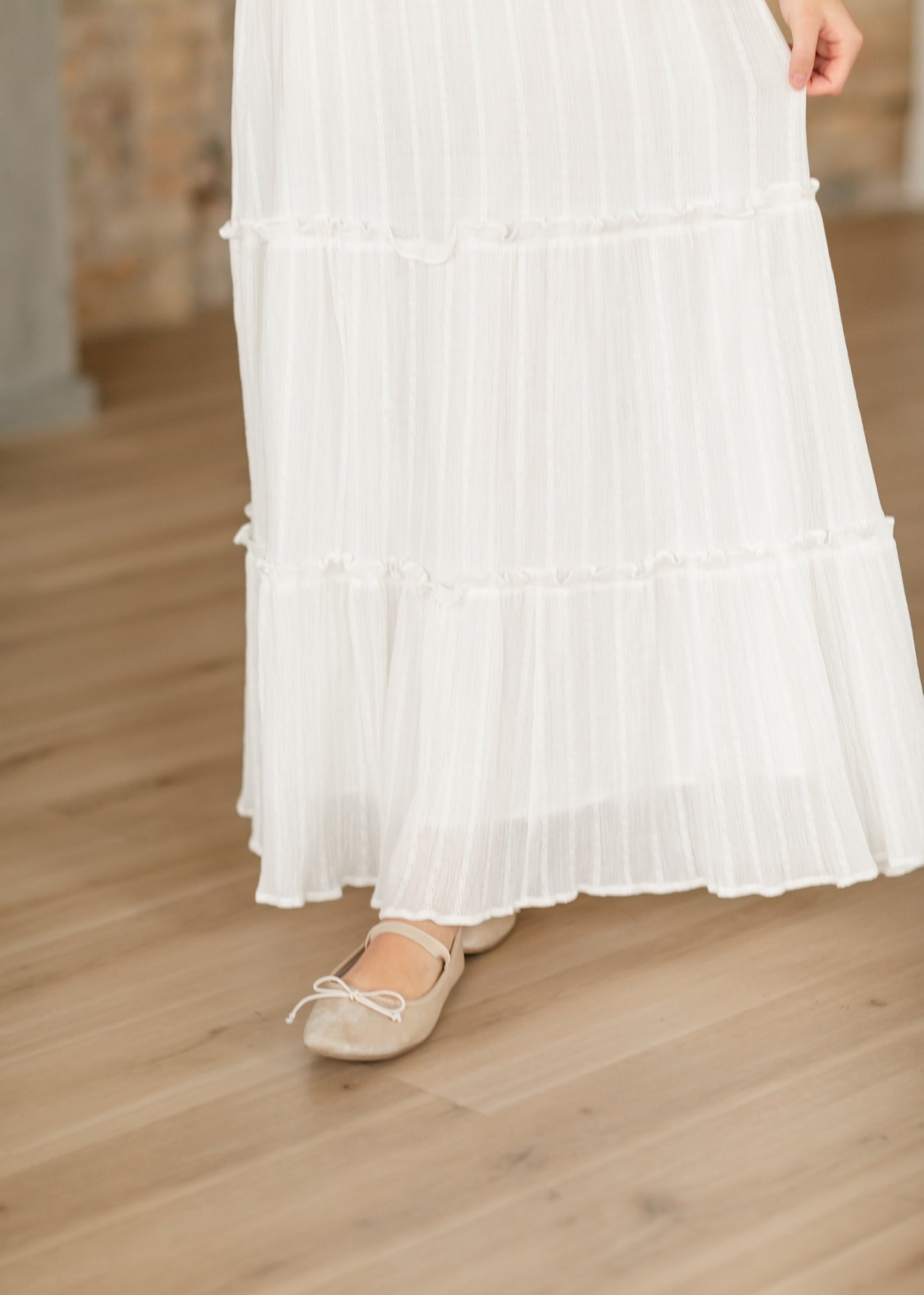 Serena Cotton Gauze Maxi Skirt