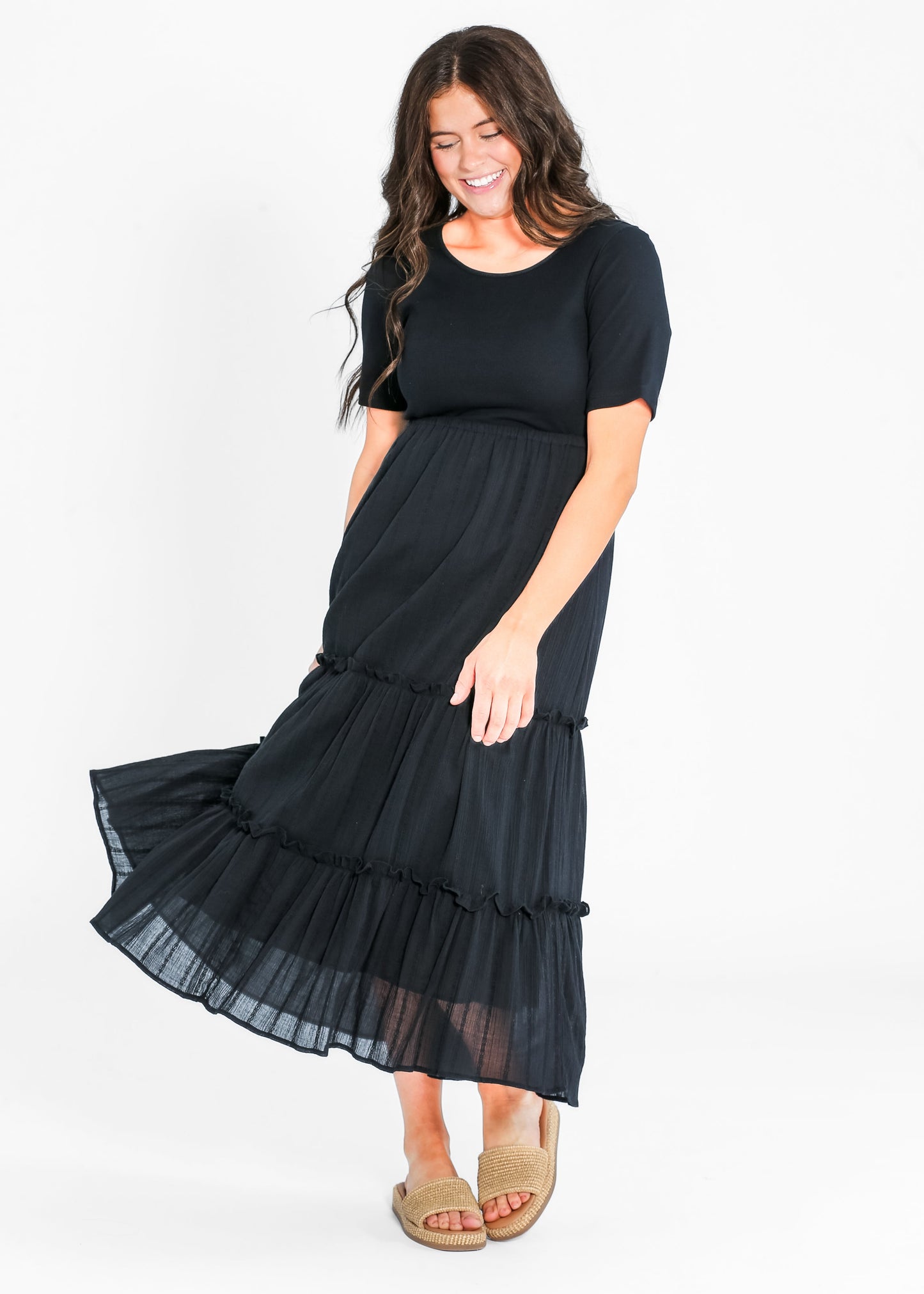 Serena Eyelet Maxi Dress