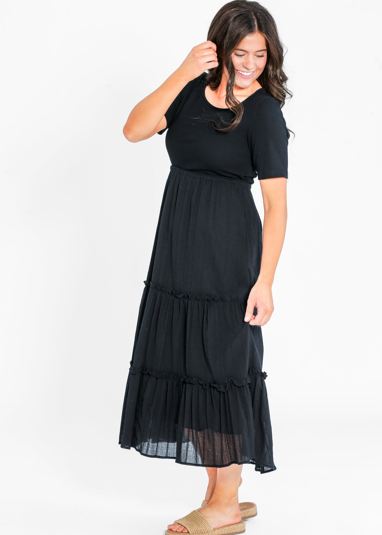 Serena Eyelet Maxi Dress